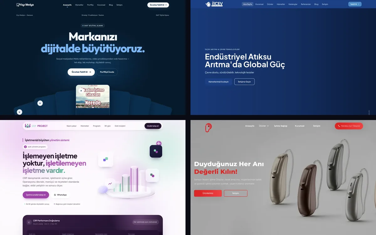 Kıyı Medya — Corporate Web Projects