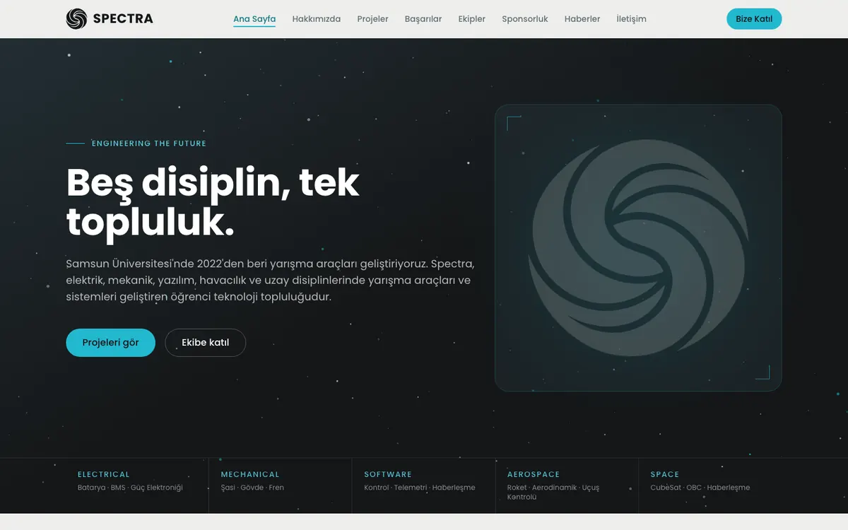 Spectraloop — Team Website